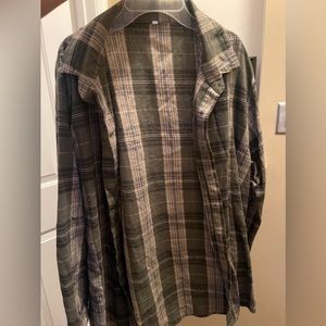 Green and Yellow Flannel
